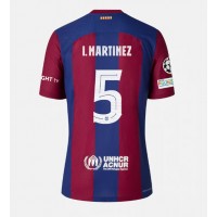 Moški Nogometni dresi Barcelona Inigo Martinez #5 Domači 2023-24 Kratek Rokav